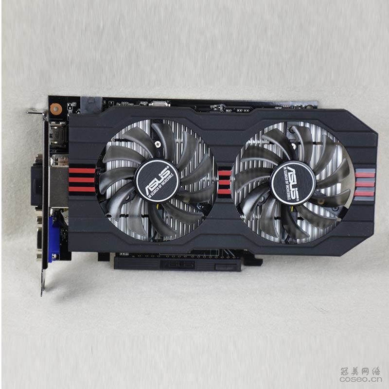 华硕 圣骑士GTX750TI-OC-2GD5 1150MHz/5400MHz 2GB/128bit DDR5 PCI-E显卡 3.0